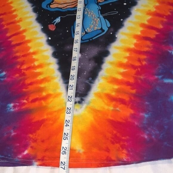 Liquid Blue XL Tie-Dye Psychedelic Space Mushroom Graphic T-Shirt - Picture 6 of 7